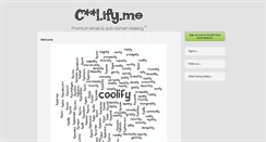 Desktop Screenshot of ify.me